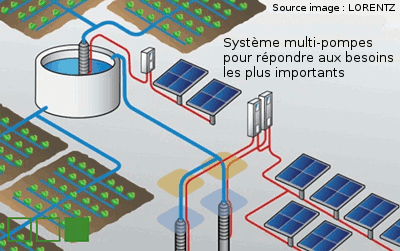 Arrosage solaire - Kit arrosage solaire automatique - jardin