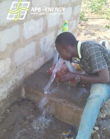 Alimentation eau autonome Bénin