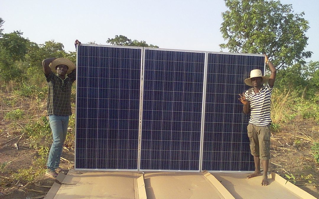 Installation d’une pompe solaire pour une école au Bénin