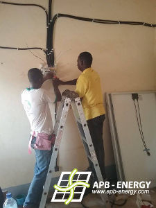 Installation solaire Burkina Faso