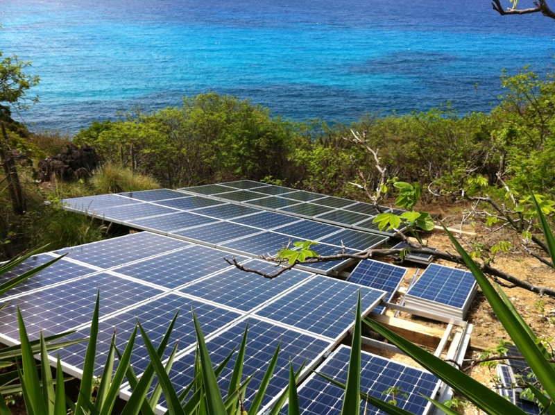 panneaux solaires Caraibes