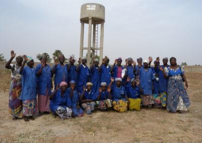 Pompage solaire pour une association de femmes au togo